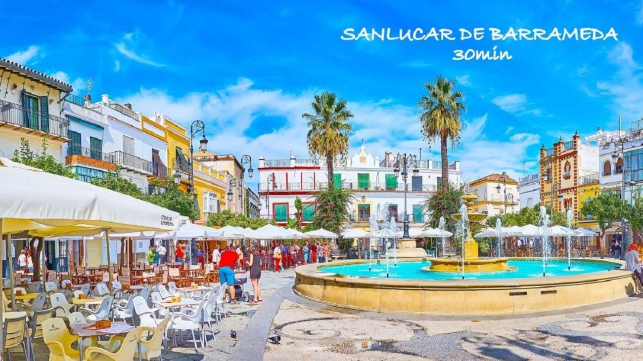 Acogedor Loft A 30 Minutos De La Playa Y Montana Apartman Lebrija Kültér fotó